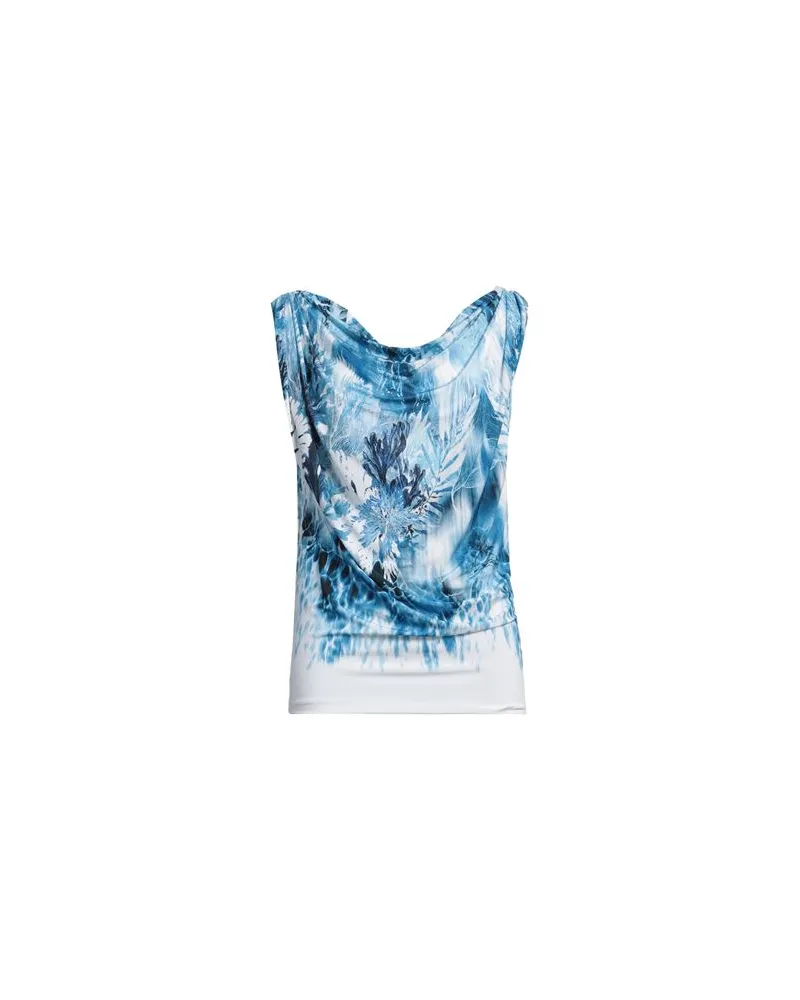 Alberta Ferretti TOPS - Topsauf YOOX.COM Azurblau