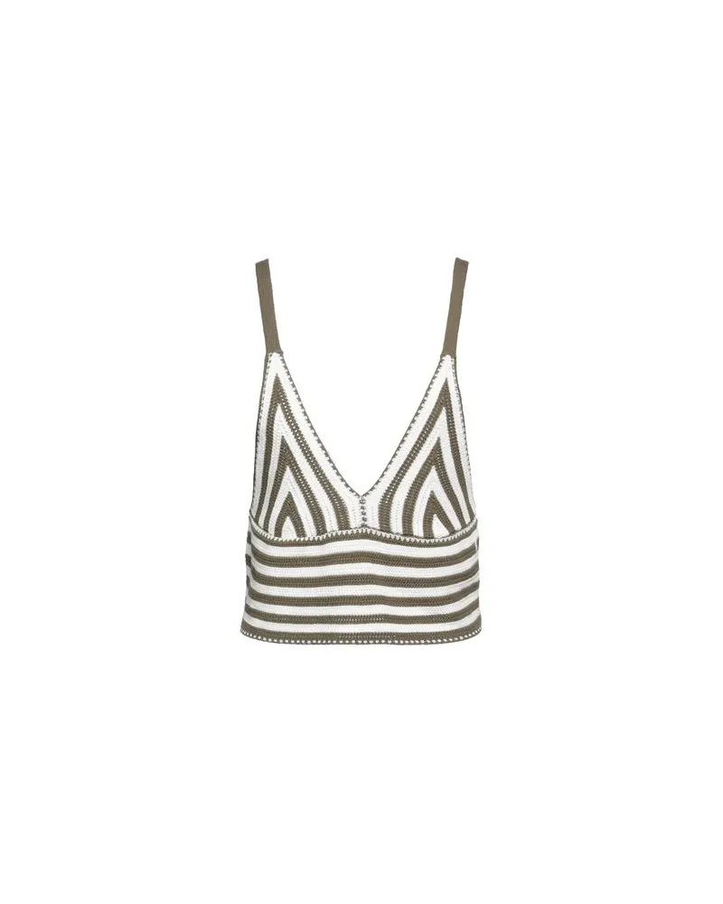 VICOLO TOPS - Topsauf YOOX.COM Militärgrün