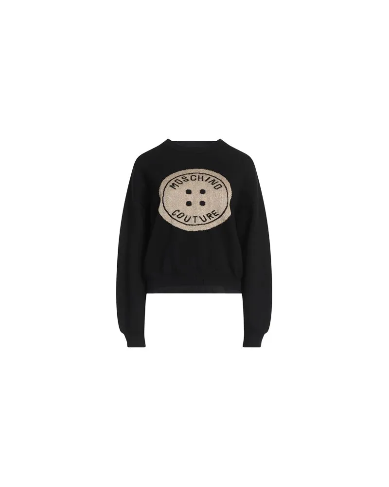 Moschino COUTURE - STRICKWAREN - Pulloverauf YOOX.COM Schwarz