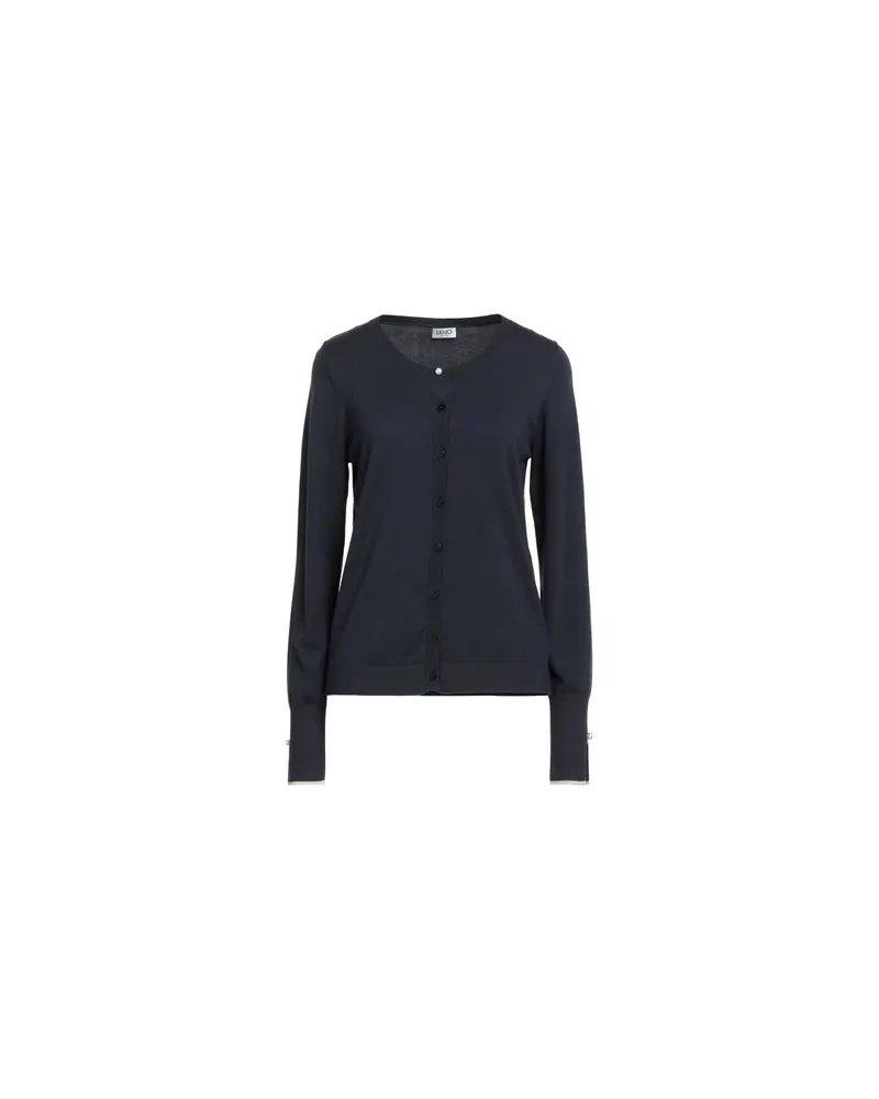 Liu Jo STRICKWAREN - Strickjackenauf YOOX.COM Marineblau