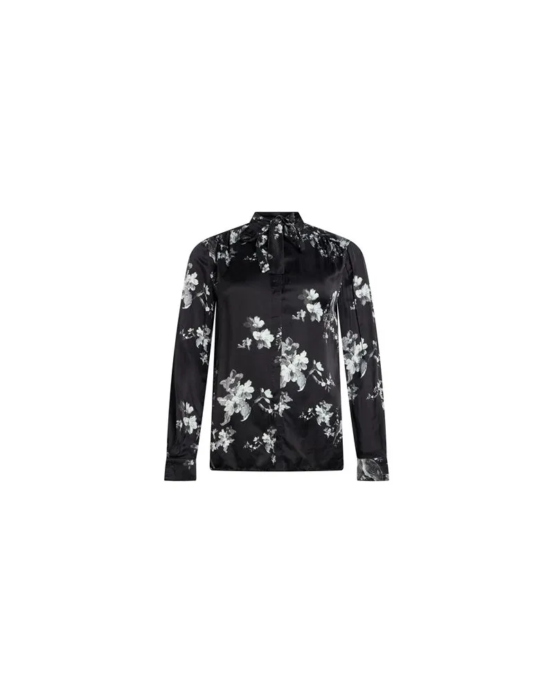 AllSaints TOPS - Hemdenauf YOOX.COM Schwarz