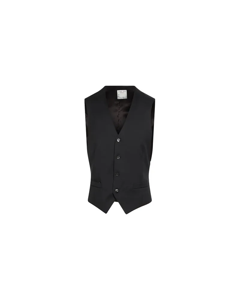 Luigi Bianchi Mantova ANZÜGE und CO-ORDS - Couture-Westenauf YOOX.COM Schwarz