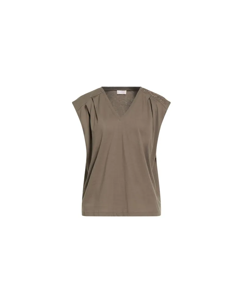 Liu Jo TOPS - T-shirtsauf YOOX.COM Militärgrün