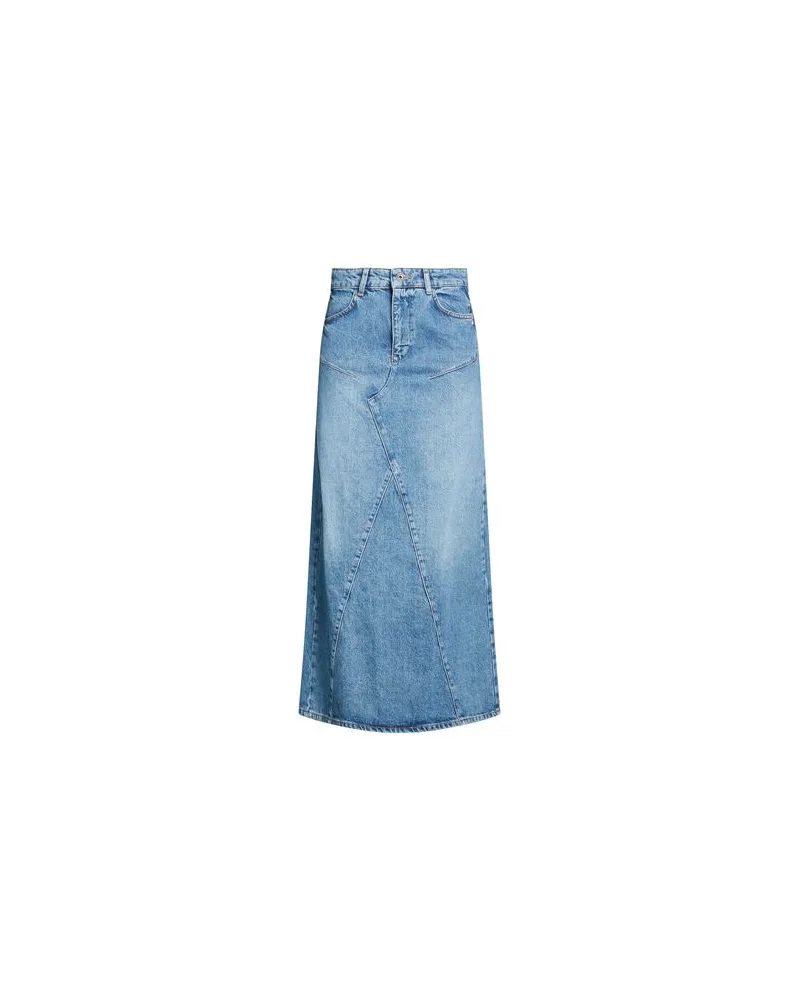 Patrizia Pepe HOSEN & RÖCKE - Jeansröckeauf YOOX.COM Blau