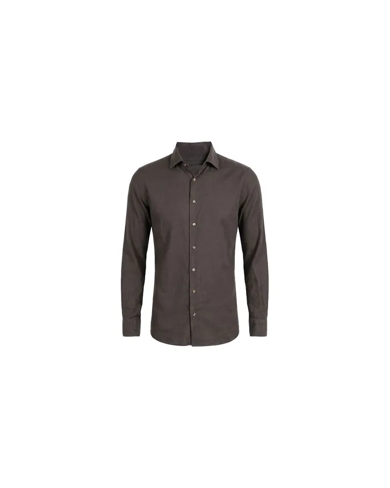 BARBA TOPS - Hemdenauf YOOX.COM Dunkelbraun