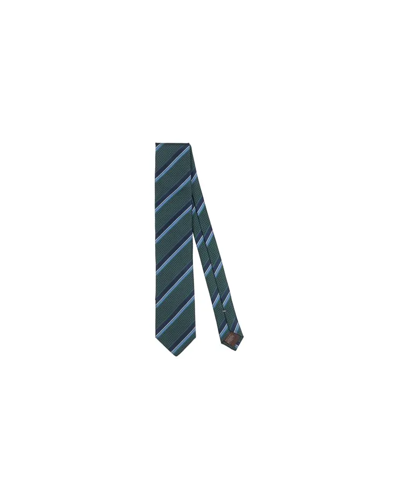 Canali ACCESSOIRES - Krawatten & Fliegenauf YOOX.COM Dunkelgrün
