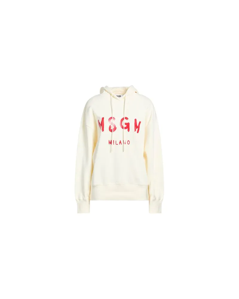 MSGM TOPS - Sweatshirtsauf YOOX.COM Elfenbein