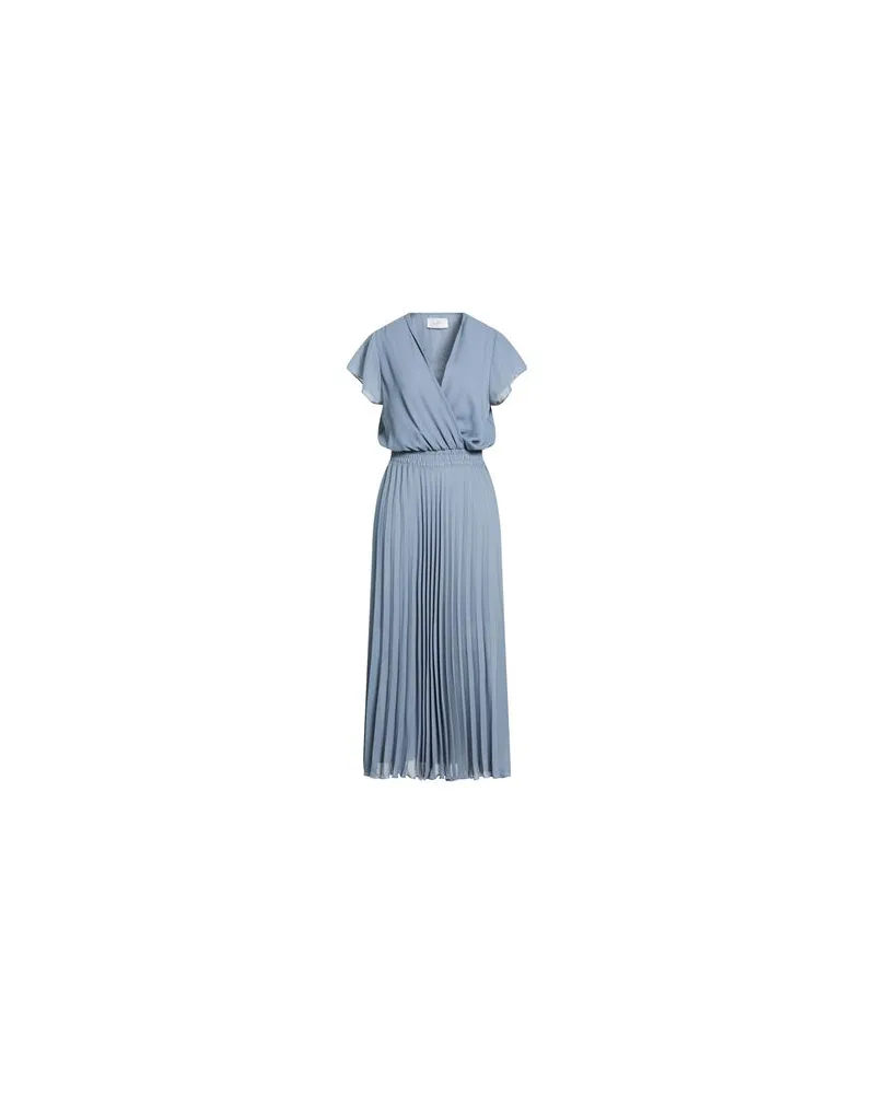 Soallure KLEIDER - Maxi-Kleiderauf YOOX.COM Hellblau
