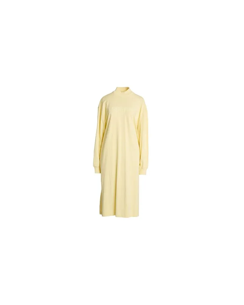 Fear of God KLEIDER - Midi-Kleiderauf YOOX.COM Pastellgelb