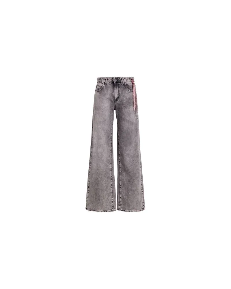 VICOLO DENIM COUTURE - HOSEN & RÖCKE - Jeanshosenauf YOOX.COM Grau