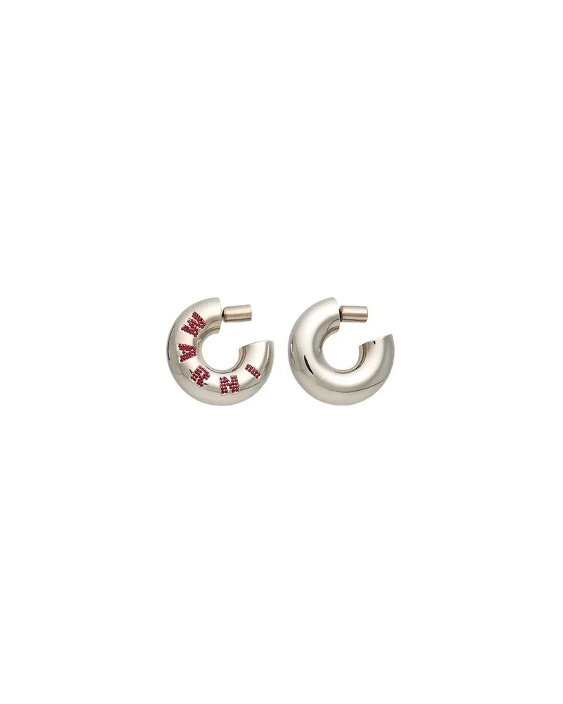 Marni SCHMUCK und UHREN - Ohrringeauf YOOX.COM Silber