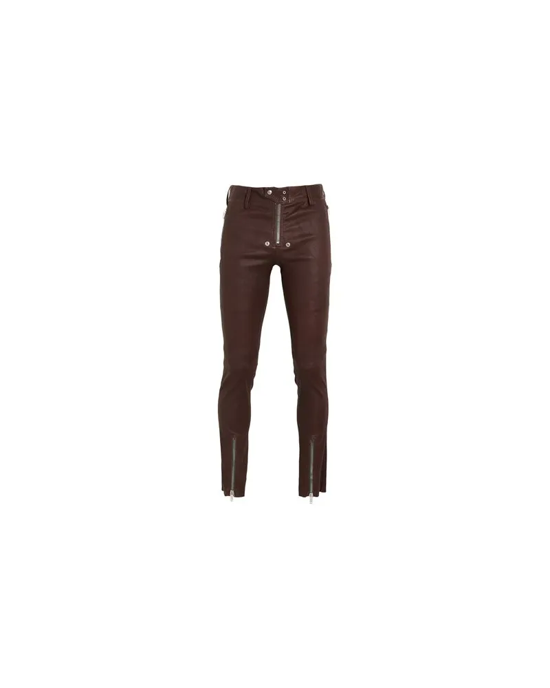Rick Owens HOSEN & RÖCKE - Hosenauf YOOX.COM Dunkelbraun