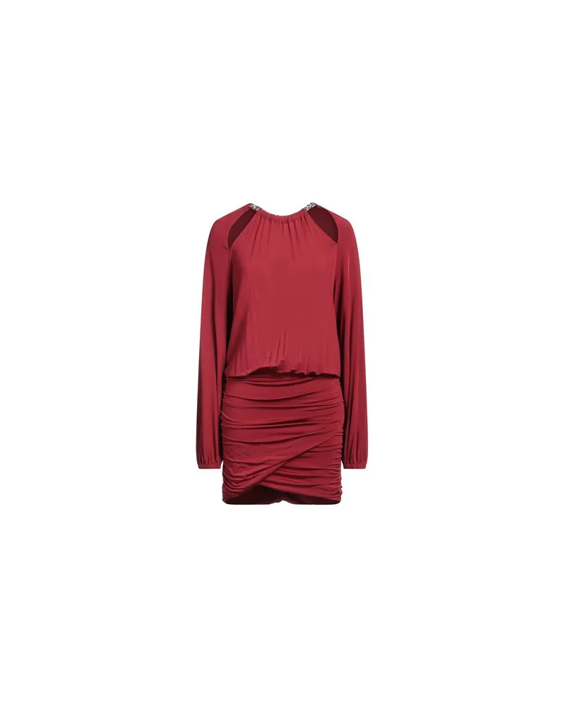 Just Cavalli KLEIDER - Mini-Kleiderauf YOOX.COM Ziegelrot