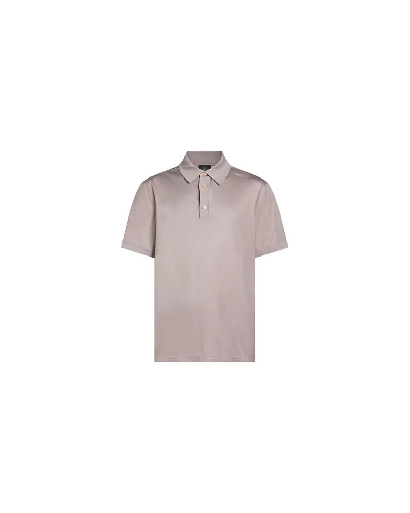 Brioni TOPS - Poloshirtsauf YOOX.COM Maulwurfsgrau