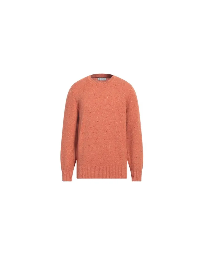 Brunello Cucinelli STRICKWAREN - Pulloverauf YOOX.COM Orange