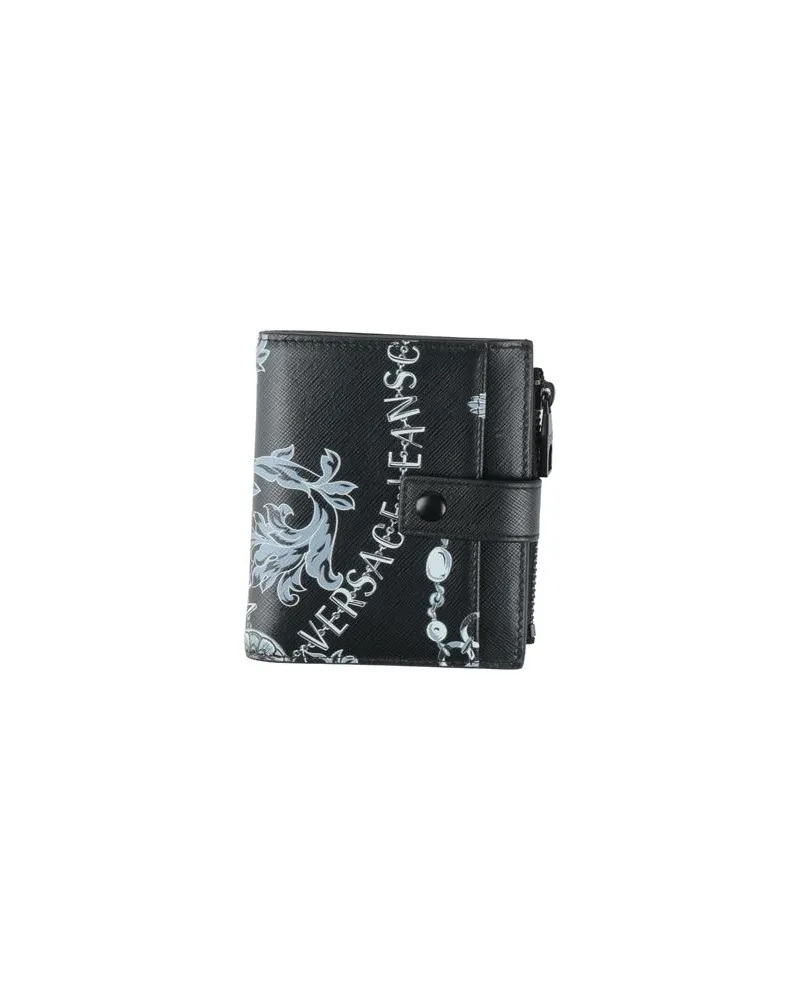 Versace Jeans Kleinlederwaren - Brieftaschenauf YOOX.COM Schwarz