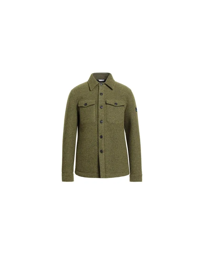 Manuel Ritz JACKEN & MÄNTEL - Mäntelauf YOOX.COM Militärgrün