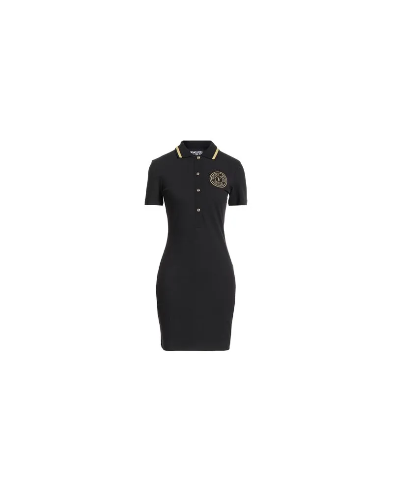 Versace Jeans KLEIDER - Mini-Kleiderauf YOOX.COM Schwarz