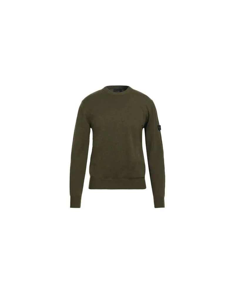 Peuterey STRICKWAREN - Pulloverauf YOOX.COM Militärgrün