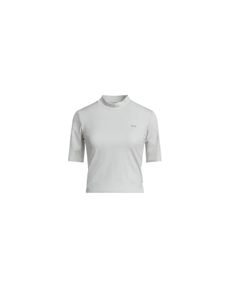 Fila TOPS - T-shirtsauf YOOX.COM Hellgrau