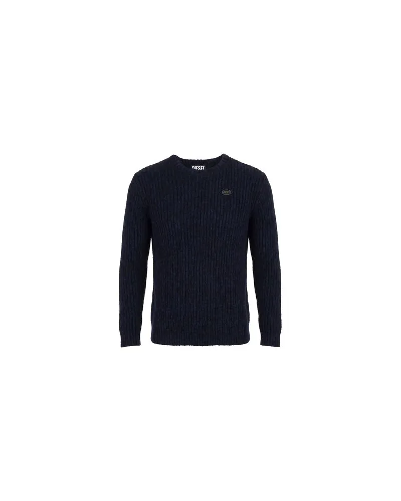 Diesel STRICKWAREN - Pulloverauf YOOX.COM Marineblau