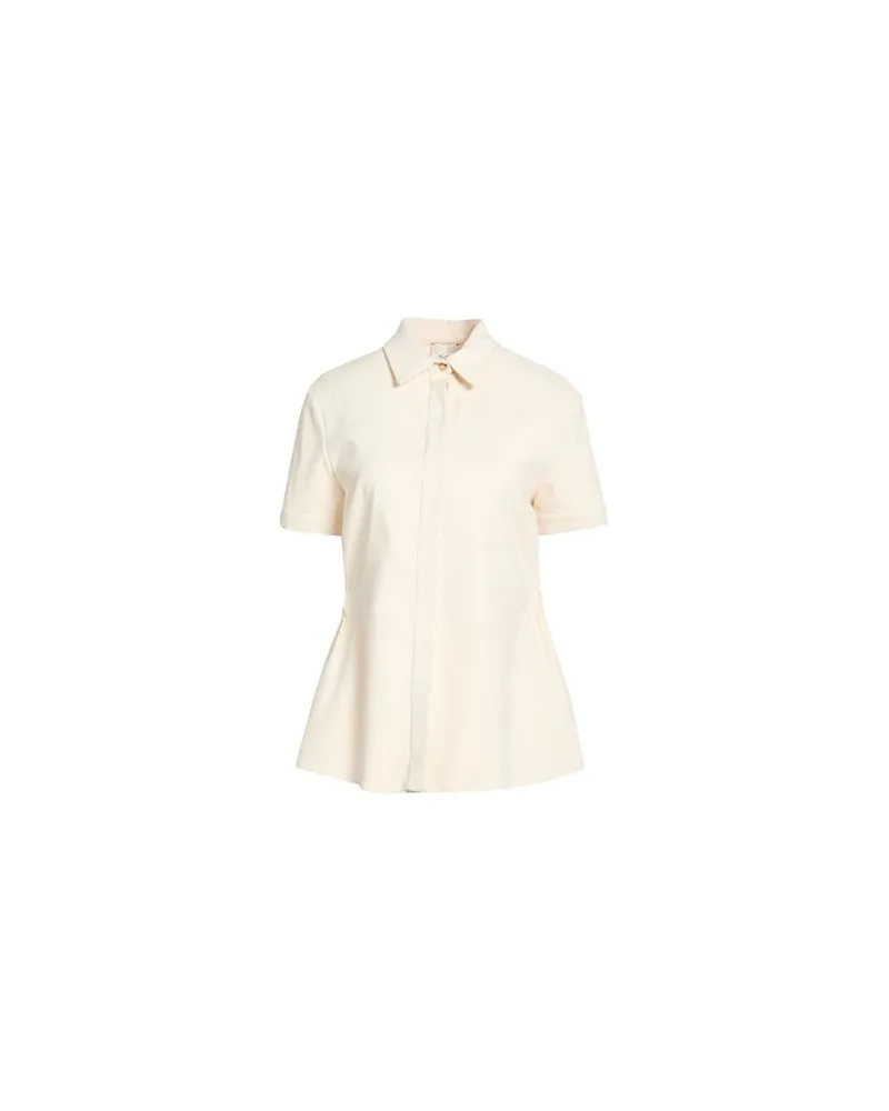 ALYSI CRÈME - TOPS - Hemdenauf YOOX.COM Cremeweiß