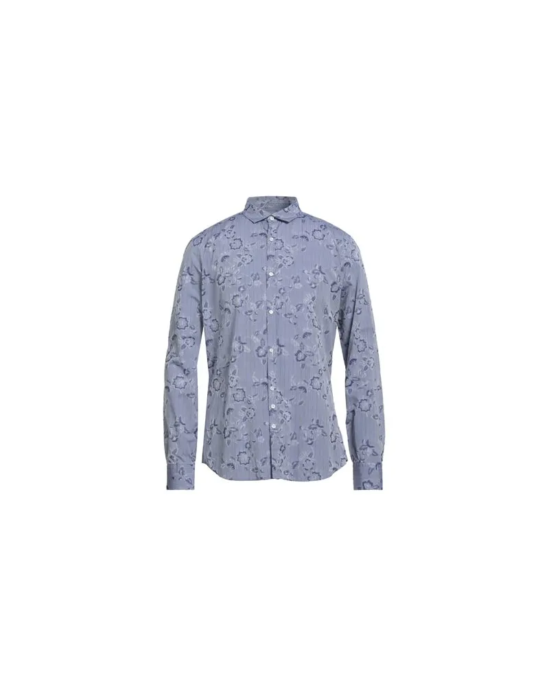 Aglini TOPS - Hemdenauf YOOX.COM Blau