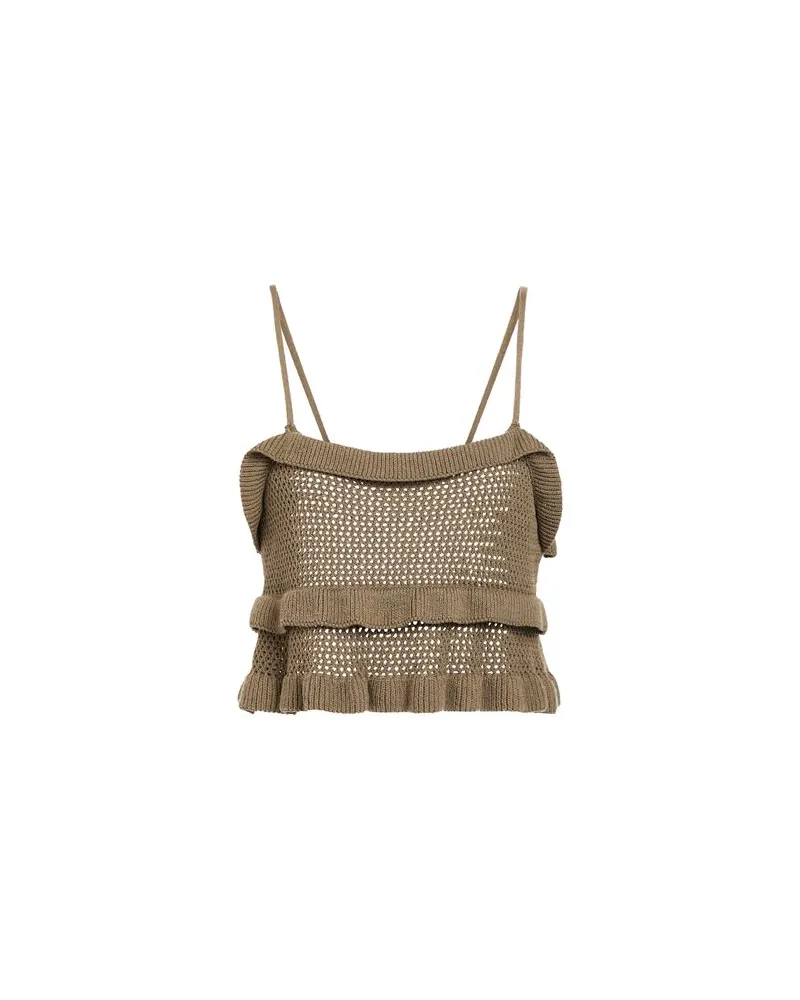 VICOLO TOPS - Topsauf YOOX.COM Militärgrün