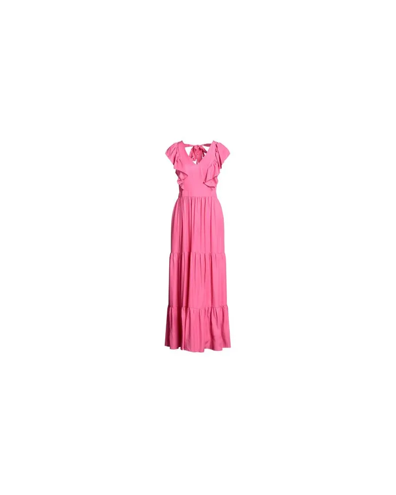 Maison Scotch KLEIDER - Maxi-Kleiderauf YOOX.COM Magenta