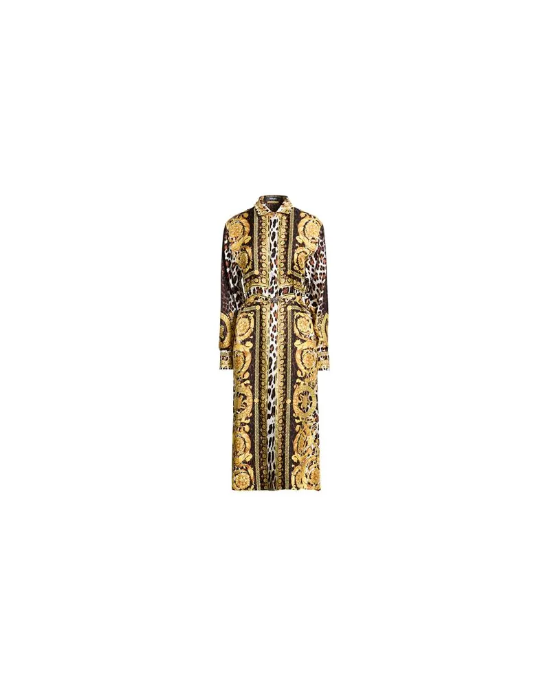 Versace KLEIDER - Midi-Kleiderauf YOOX.COM Sand