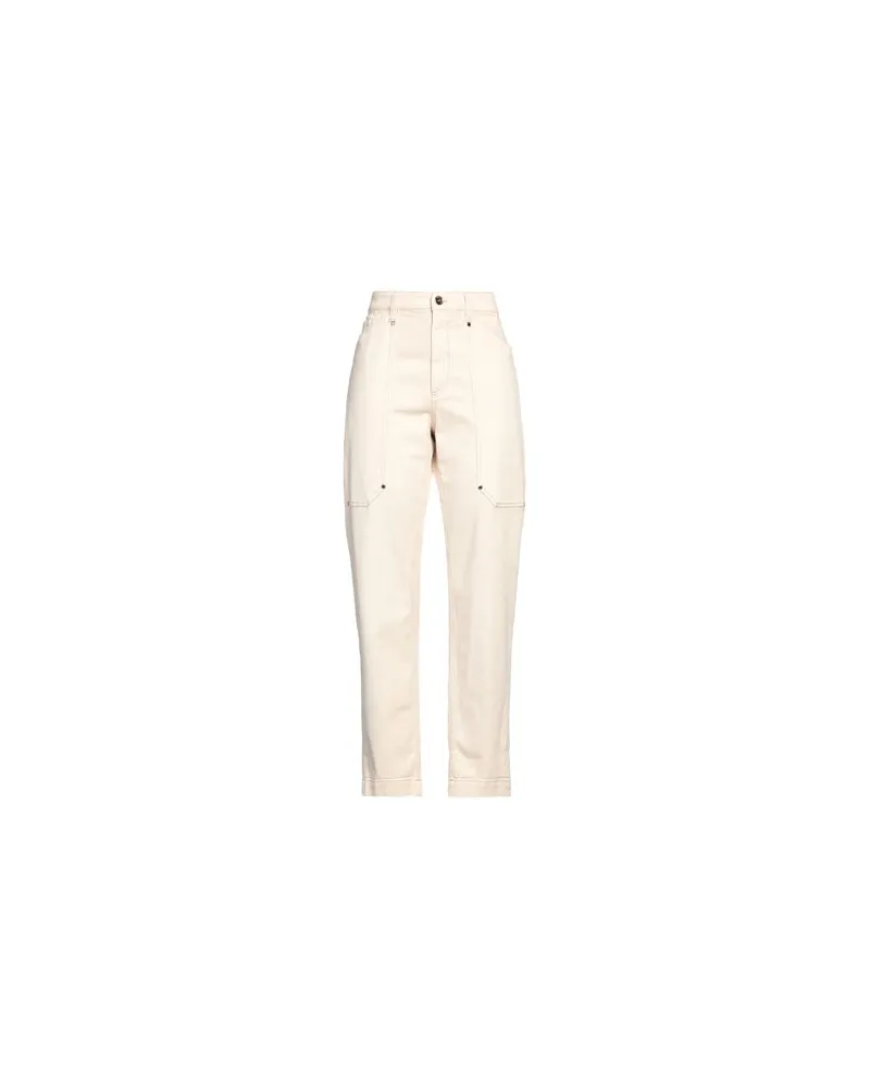 Brunello Cucinelli HOSEN & RÖCKE - Jeanshosenauf YOOX.COM Beige