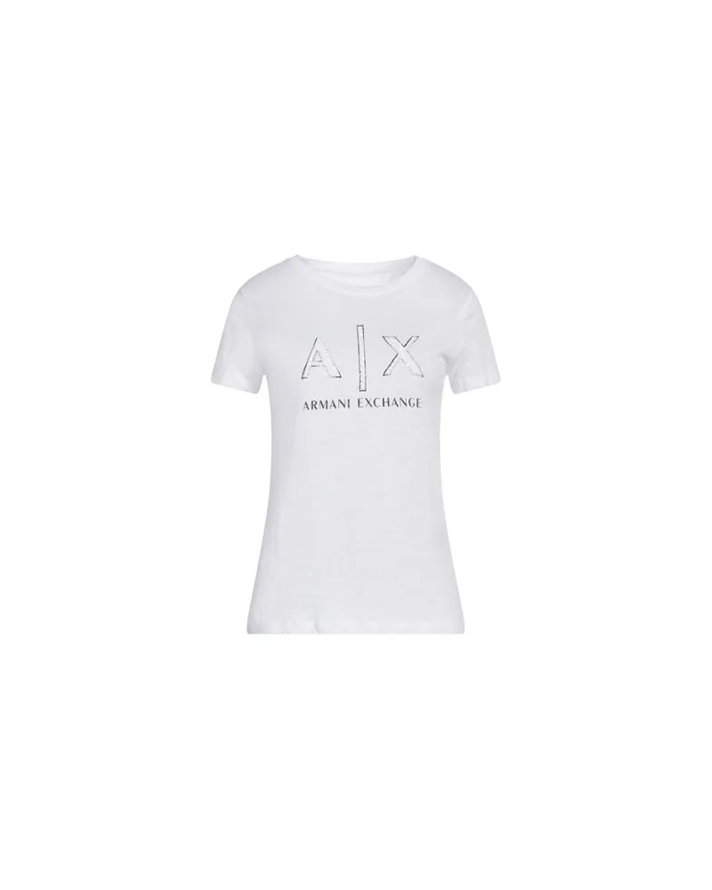 Armani Exchange TOPS - T-shirtsauf YOOX.COM Weiß