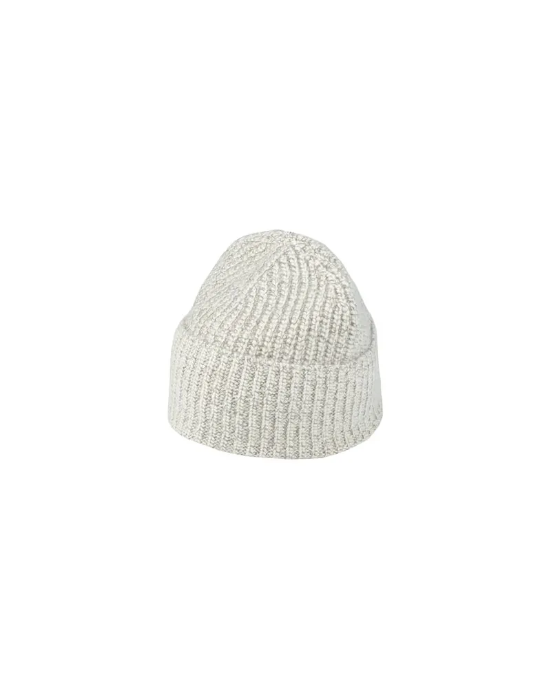 Brunello Cucinelli ACCESSOIRES - Mützen & Hüteauf YOOX.COM Cremeweiß