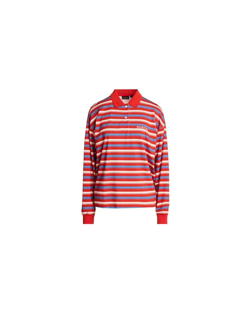 Napapijri E-LEHUA LS W - TOPS - Poloshirtsauf YOOX.COM Rot