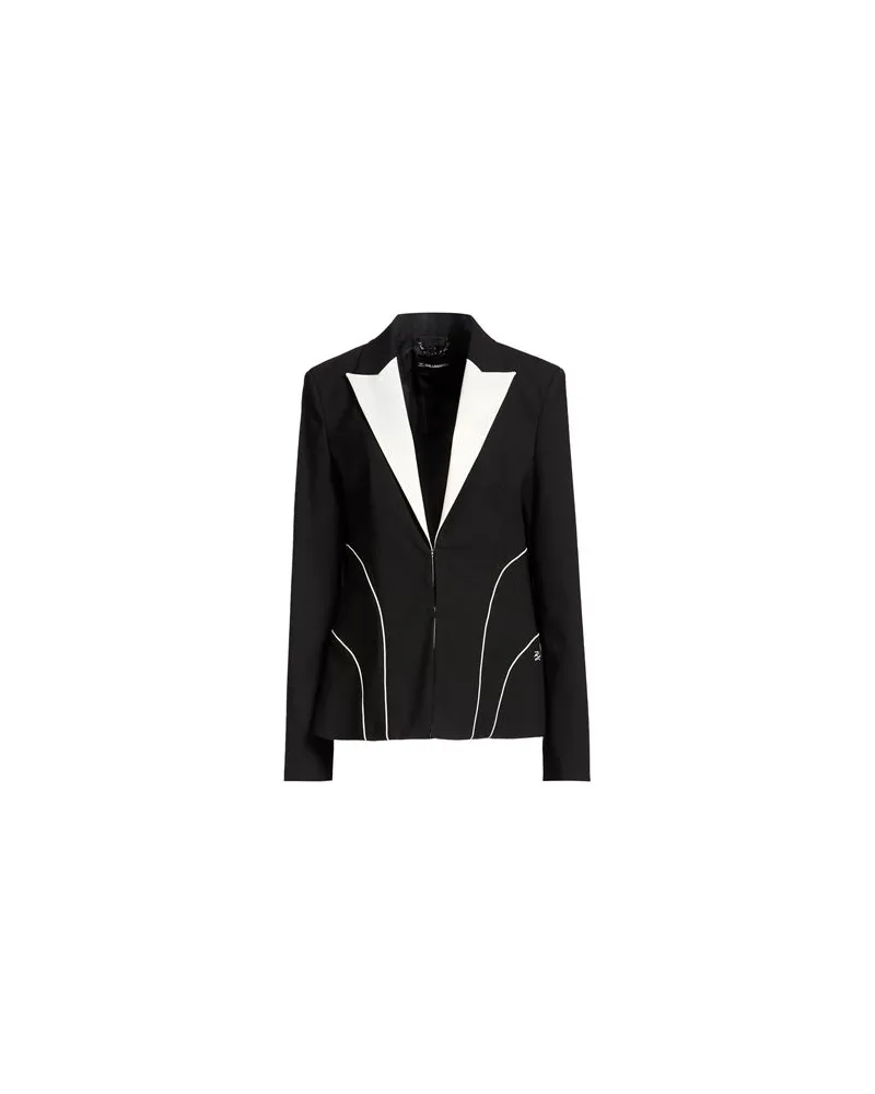 Karl Lagerfeld ANZÜGE und CO-ORDS - Blazersauf YOOX.COM Schwarz