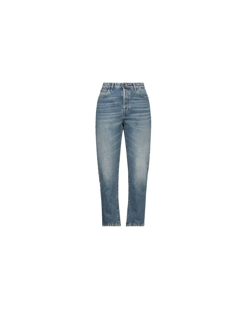SOLOTRE HOSEN & RÖCKE - Jeanshosenauf YOOX.COM Blau
