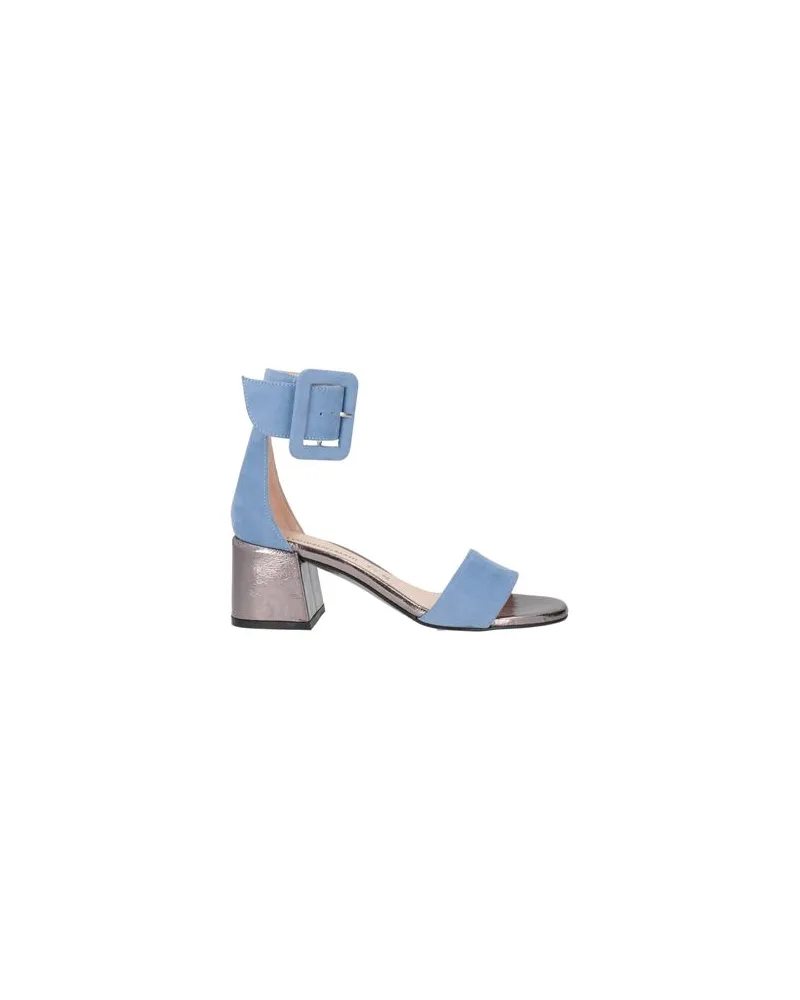 Lorenzo Mari SCHUHE - Sandalenauf YOOX.COM Hellblau