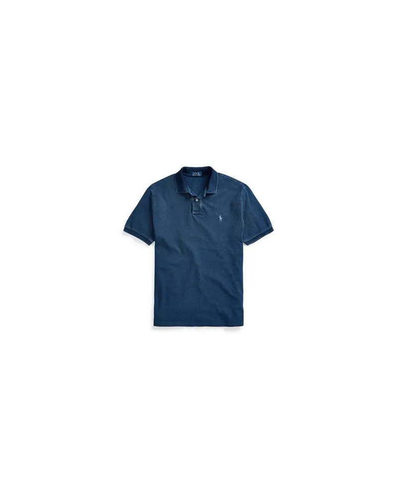 Ralph Lauren SLIM FIT MESH POLO SHIRT   - TOPS - Poloshirtsauf YOOX.COM Blau