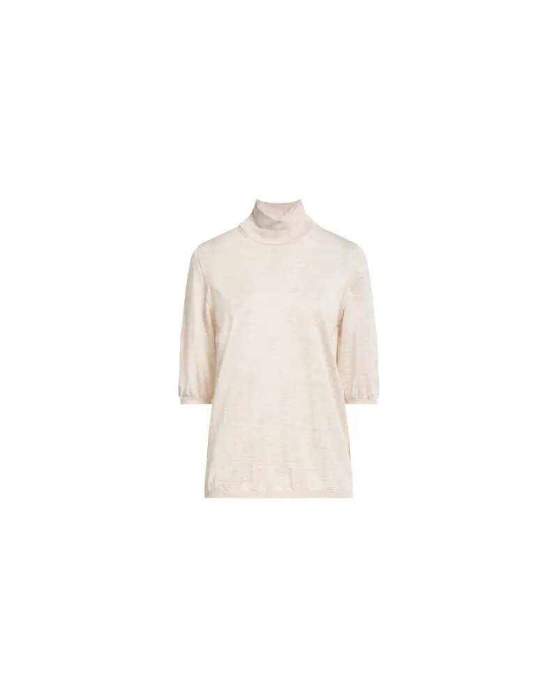Max Mara STRICKWAREN - Rollkragenpulloverauf YOOX.COM Beige