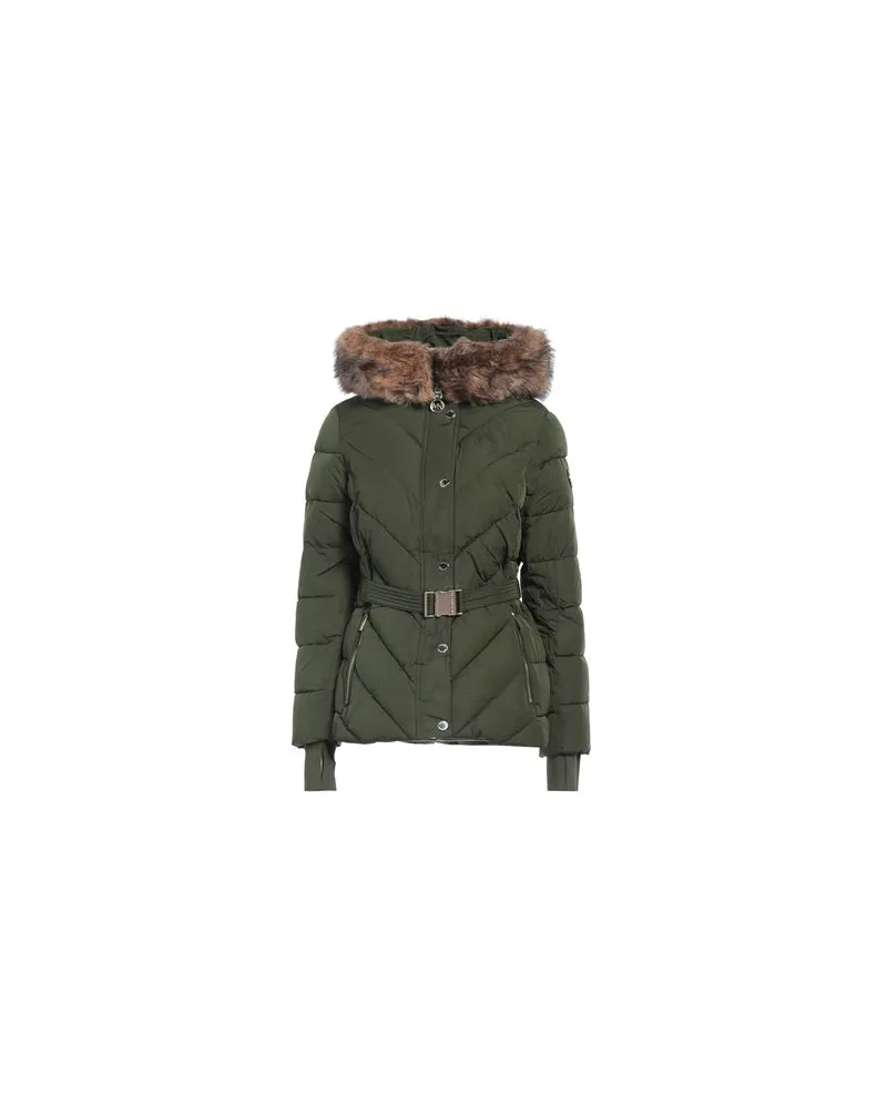 Michael Kors JACKEN & MÄNTEL - Pufferjacken & Daunenjackenauf YOOX.COM Militärgrün