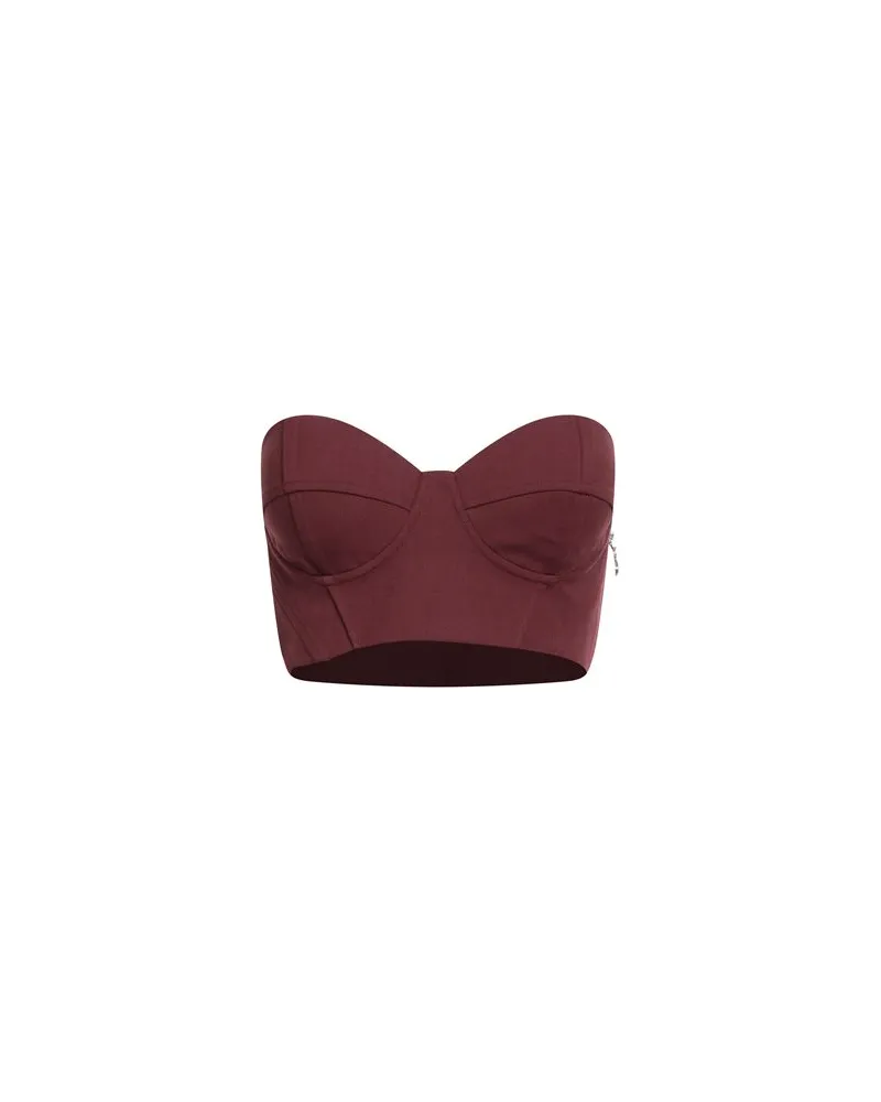 Patrizia Pepe TOPS - Topsauf YOOX.COM Bordeaux