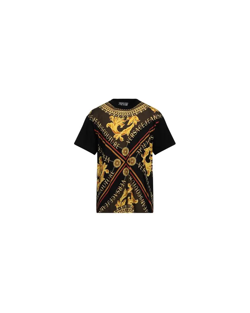 Versace Jeans TOPS - T-shirtsauf YOOX.COM Schwarz