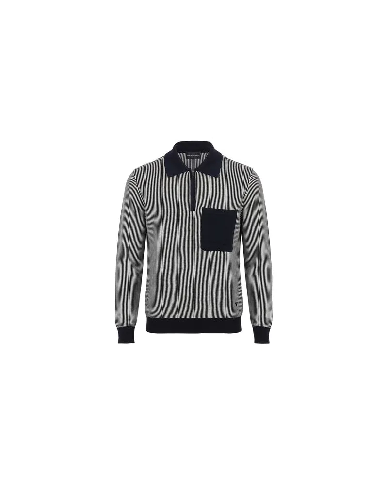 Emporio Armani STRICKWAREN - Pulloverauf YOOX.COM Nachtblau