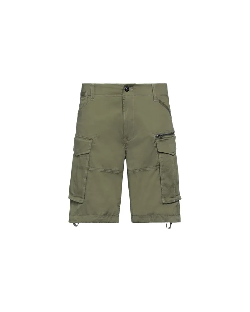 G-STAR RAW HOSEN & RÖCKE - Shorts & Bermudashortsauf YOOX.COM Militärgrün