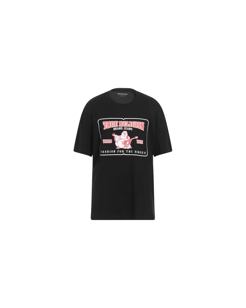 True Religion TOPS - T-shirtsauf YOOX.COM Schwarz