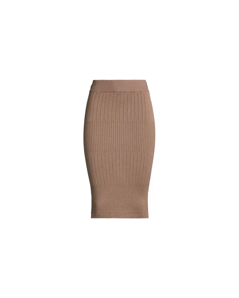 HINNOMINATE HOSEN & RÖCKE - Midi-Röckeauf YOOX.COM Maulwurfsgrau