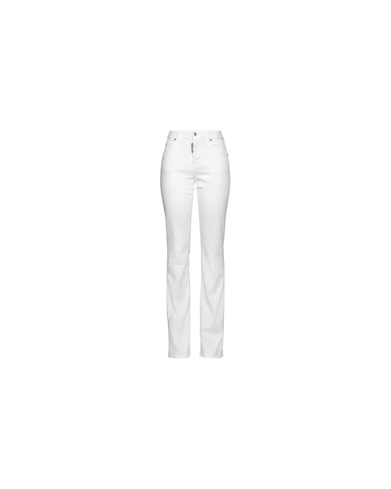 Dsquared2 HOSEN & RÖCKE - Jeanshosenauf YOOX.COM Weiß