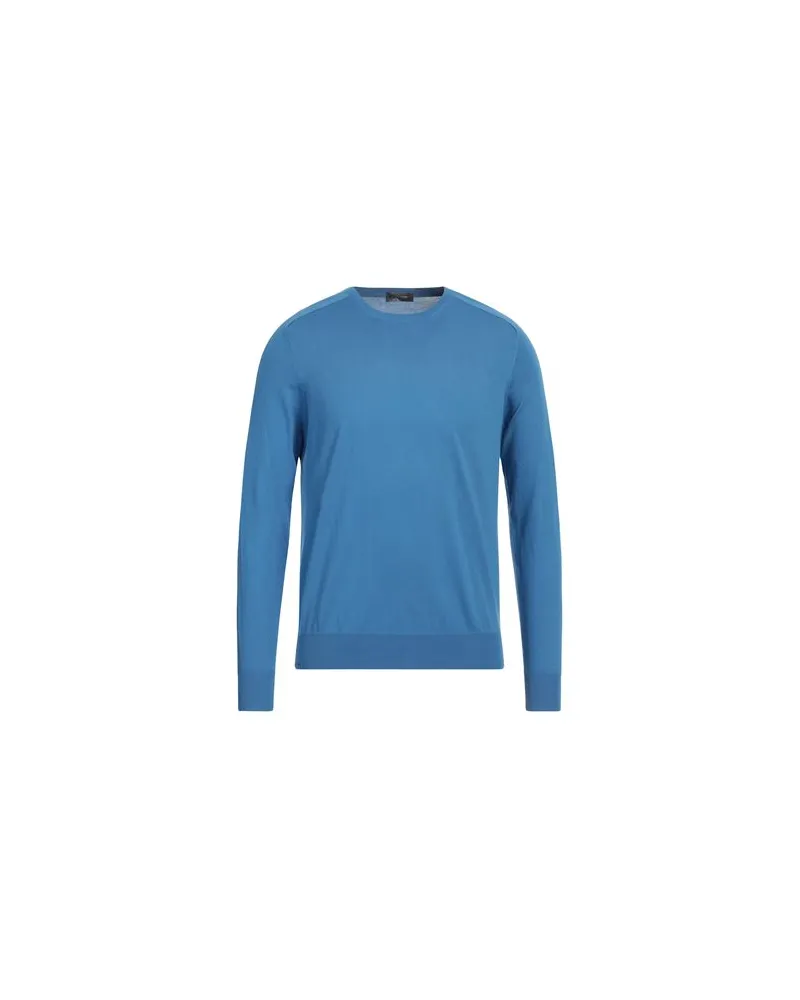ROSSOPURO STRICKWAREN - Pulloverauf YOOX.COM Azurblau