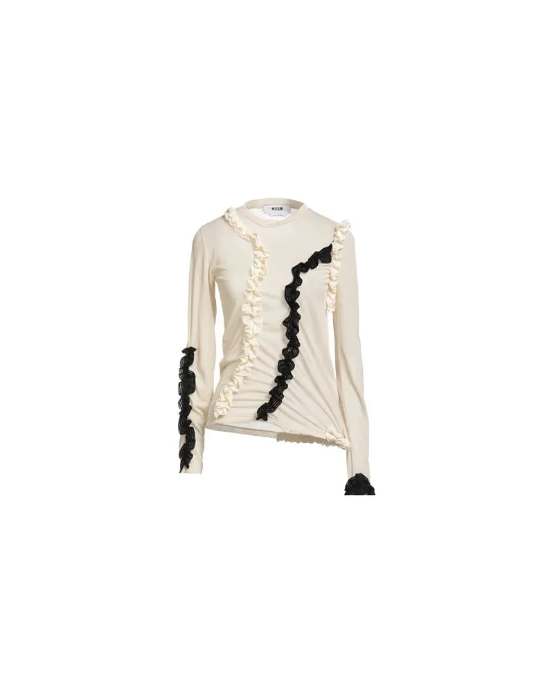 MSGM TOPS - T-shirtsauf YOOX.COM Elfenbein
