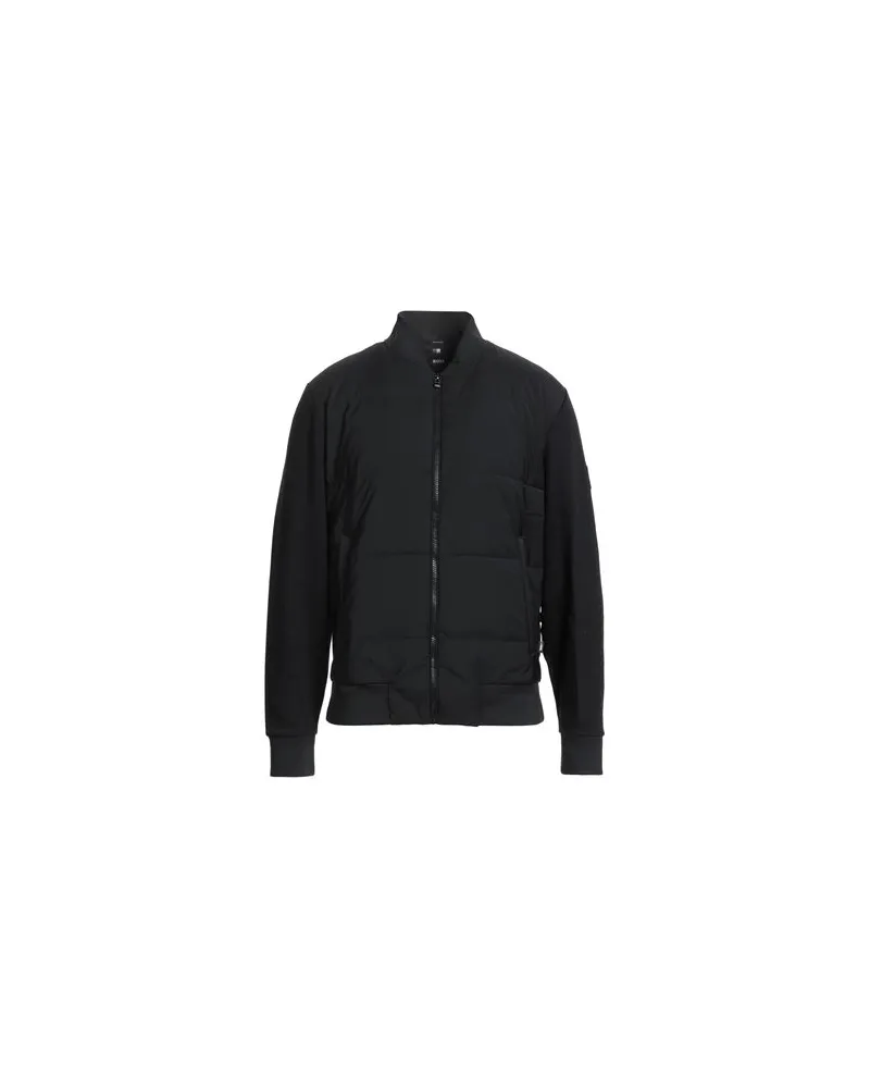 HUGO BOSS JACKEN & MÄNTEL - Pufferjacken & Daunenjackenauf YOOX.COM Schwarz